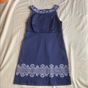 Vintage Lilly Pulitzer navy dress